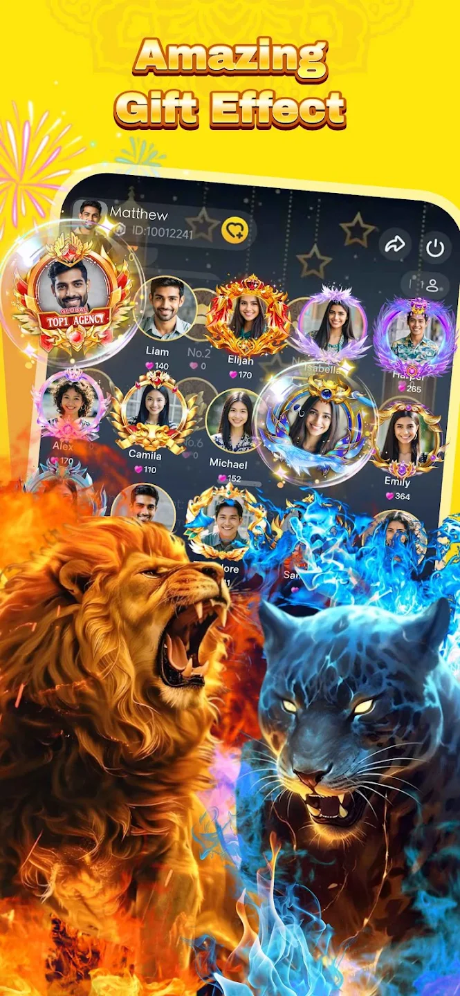 Amazing gift effects in Waki Star
